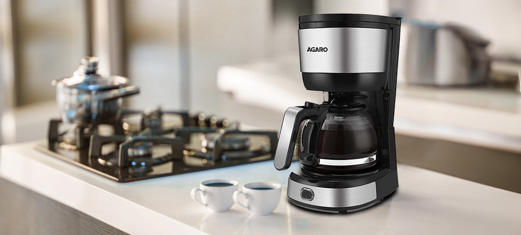 black coffee machine